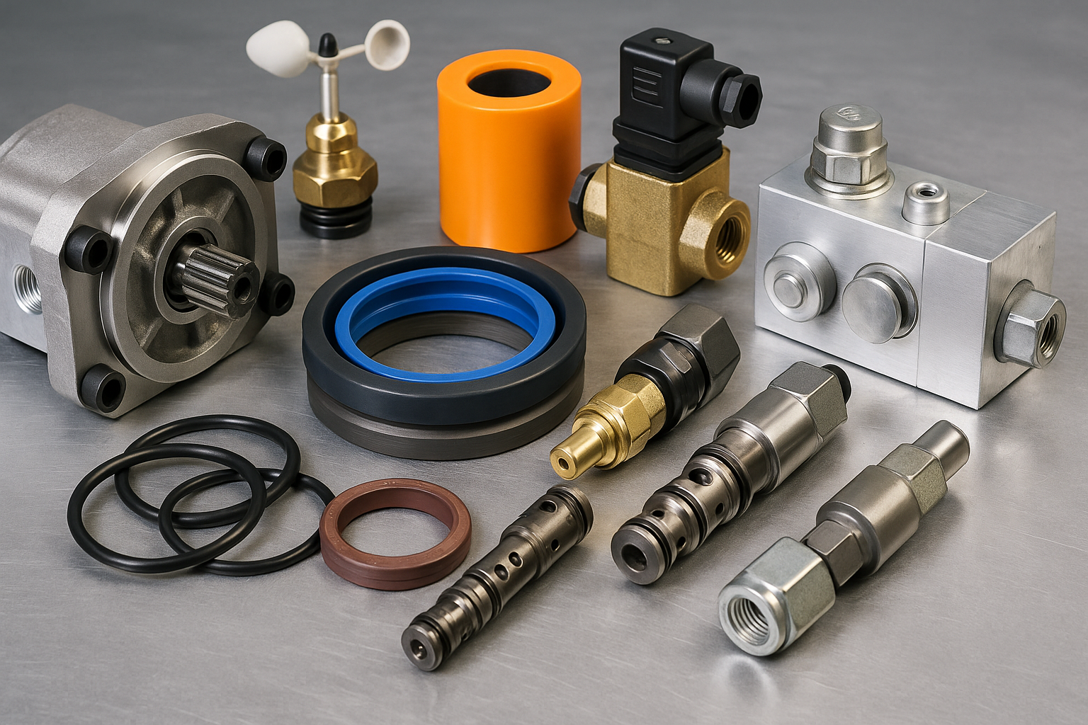 Pièces hydrauliques et pneumatiques