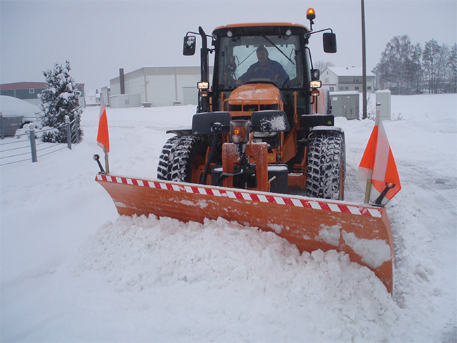 Lame à neige